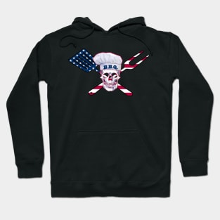 bbq pirate style with an American twist Hoodie